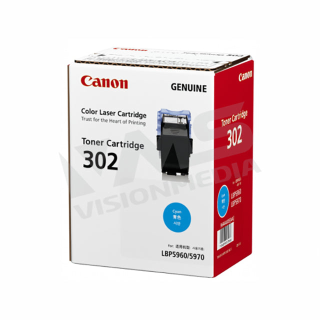 CANON CYAN TONER CARTRIDGE (302)