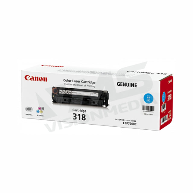 CANON CYAN TONER CARTRIDGE (318)