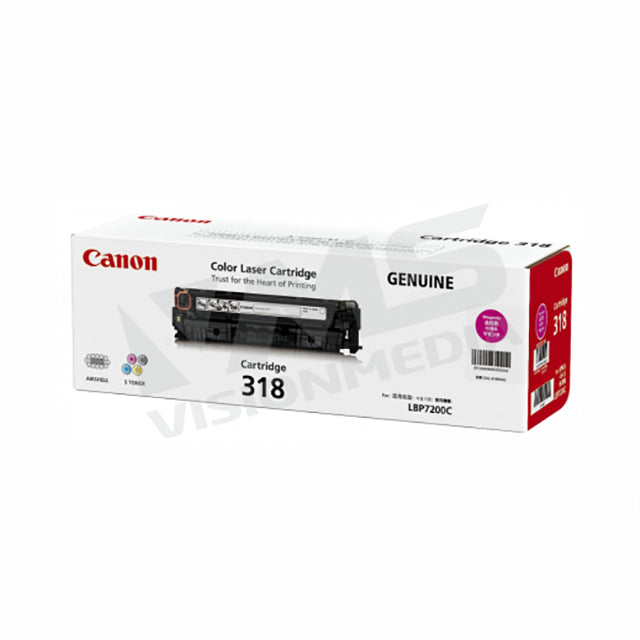 CANON MAGENTA TONER CARTRIDGE (318)