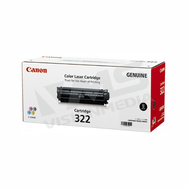 CANON BLACK TONER CARTRIDGE (322)