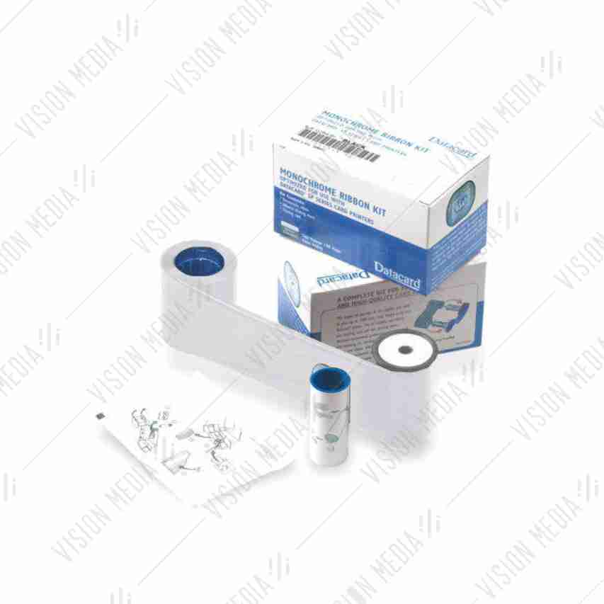 DATACARD WHITE MONOCHROME RIBBON KIT (532000-004)