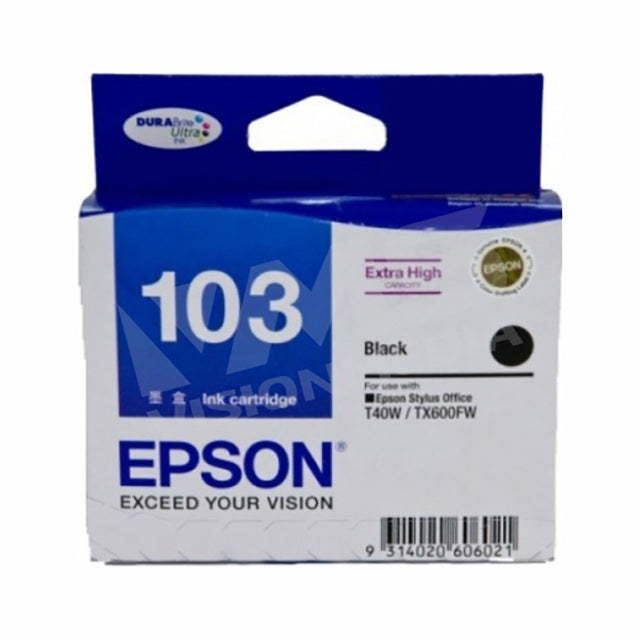 EPSON 103N BLACK INK CARTRIDGE (T103190)