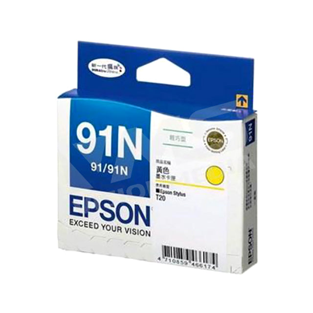 EPSON 91N YELLOW INK CARTRIDGE (T107490)