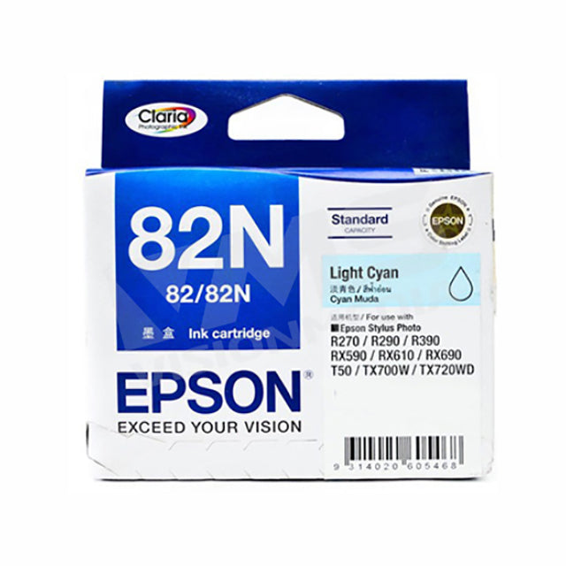 EPSON 82N LIGHT CYAN INK CARTRIDGE (T112590)