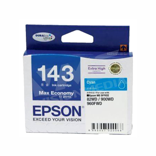 EPSON CYAN INK CART (L-SIZE) (HIGH CAP) (T143290)