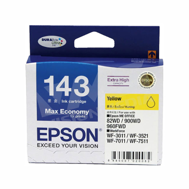 EPSON YELLOW INK CART (L-SIZE) (HIGH CAP) (T143490)