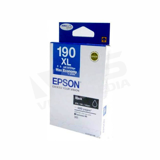 EPSON T191 HIGH CAPACITY BLACK PIGMENT INK (T191190)