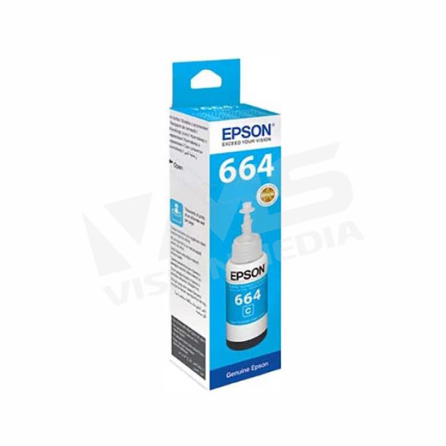 EPSON T6642 CYAN INK BOTTLE CARTRIDGE (T664200)