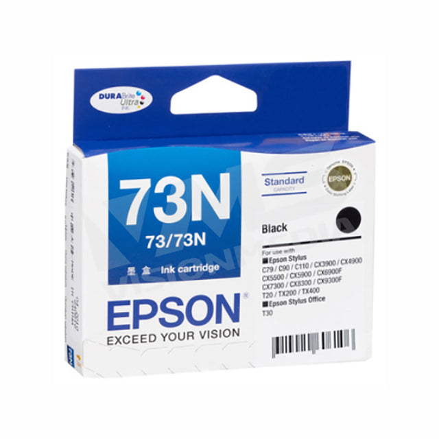 EPSON 73HN BLACK INK CARTRIDGE (T104190) | Vision Media Supplies
