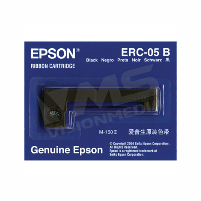 EPSON RIBBON CARTRIDGE (BLACK) (ORIGINAL) (ERC-05) | Vision Media Supplies