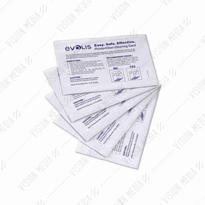 EVOLIS ALCOHOL CLEANING CARD (A5002)