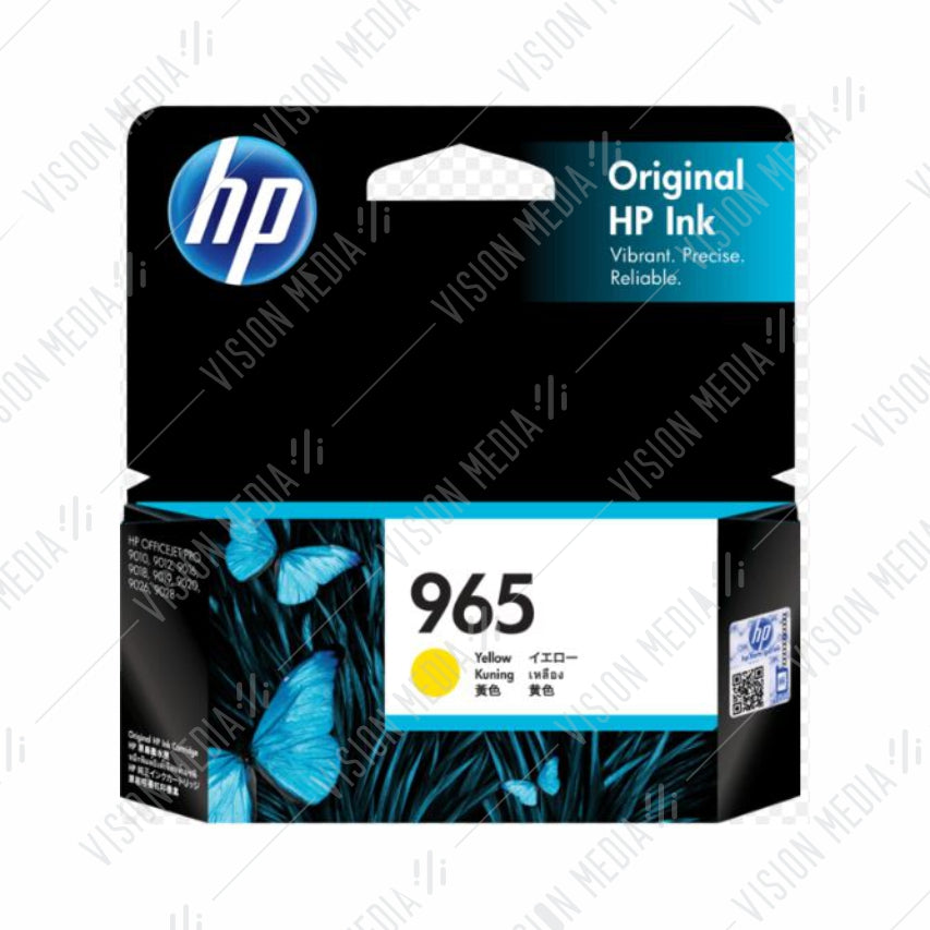 HP 965 YELLOW INK CARTRIDGE (3JA79AA)