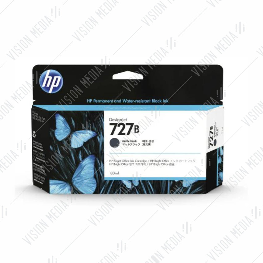 HP 727B 130ML MATTE BLACK INK CARTRIDGE (3WX13A)