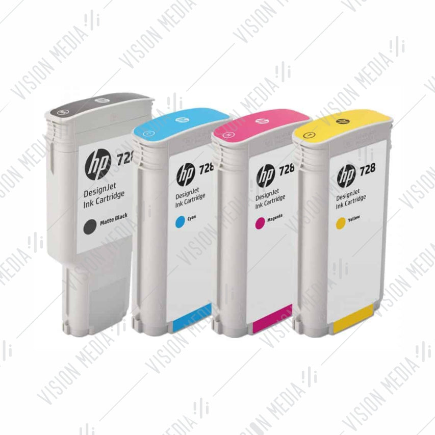 HP 728 130ML YELLOW INK CARTRIDGE (F9J65A)