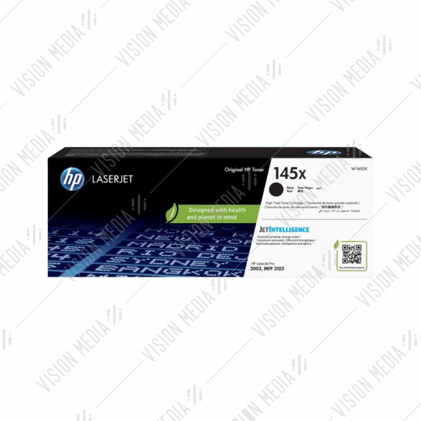 HP 145X HIGH CAPACITY BLACK LASERJET CARTRIDGE (W1450X)