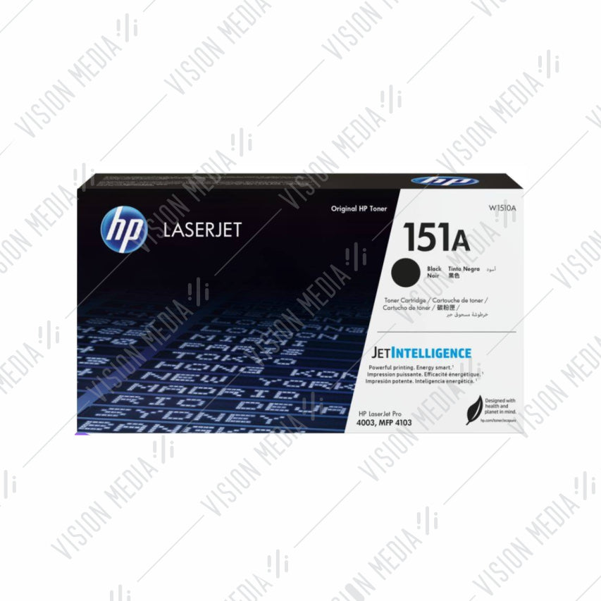 HP 151A BLACK LASERJET TONER CARTRIDGE (W1510A)