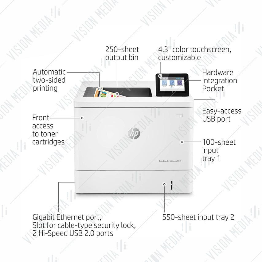 HP COLOR LASERJET ENTERPRISE M555DN PRINTER (7ZU78A)