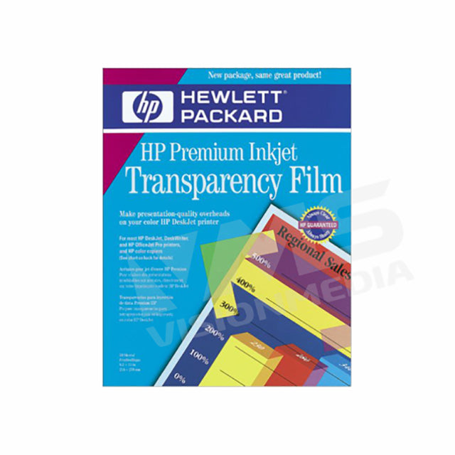 HP PREMIUM INKJET TRANSPARENCY FILM (A4, 50SHT) (C3835A)