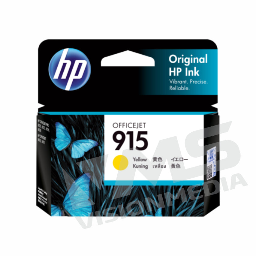 HP 915 YELLOW ORIGINAL INK CARTRIDGE (3YM17AA)