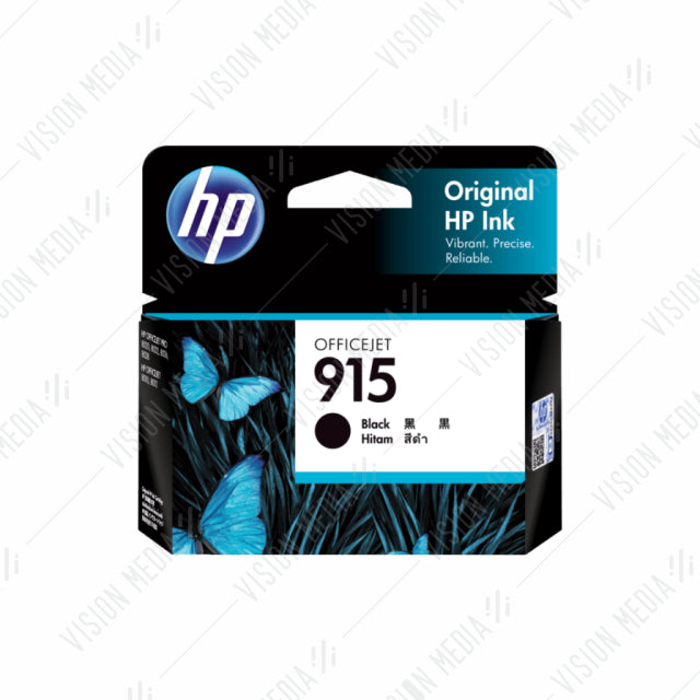 HP 915 BLACK ORIGINAL INK CARTRIDGE (3YM18AA)