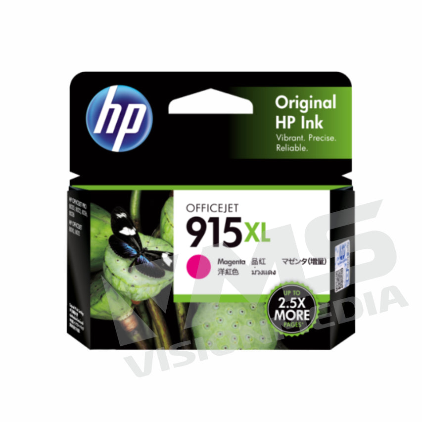 HP 915XL HIGH YIELD MAGENTA ORIGINAL INK CARTRIDGE (3YM20AA)