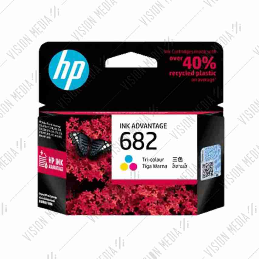 HP 682 TRI-COLOR INK CARTRIDGE (3YM76AA)