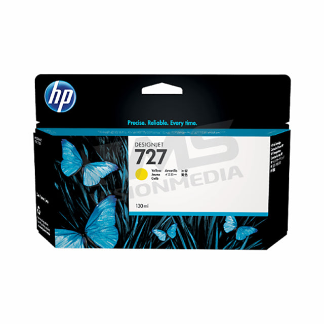 HP 727 130ML YELLOW INK CARTRIDGE (B3P21A)