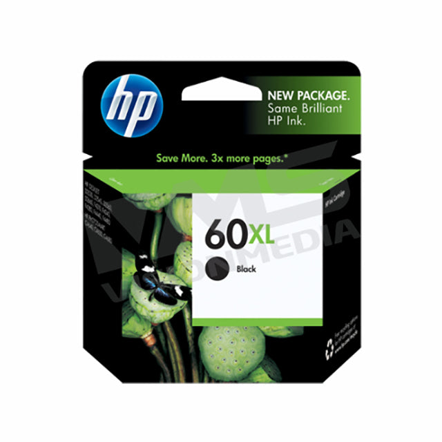 HP 60XL BLACK INK CARTRIDGE (CC641WA)