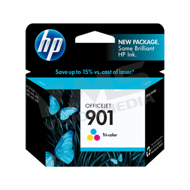 HP 901 TRI-COLOR INK CARTRIDGE (CC656AA)