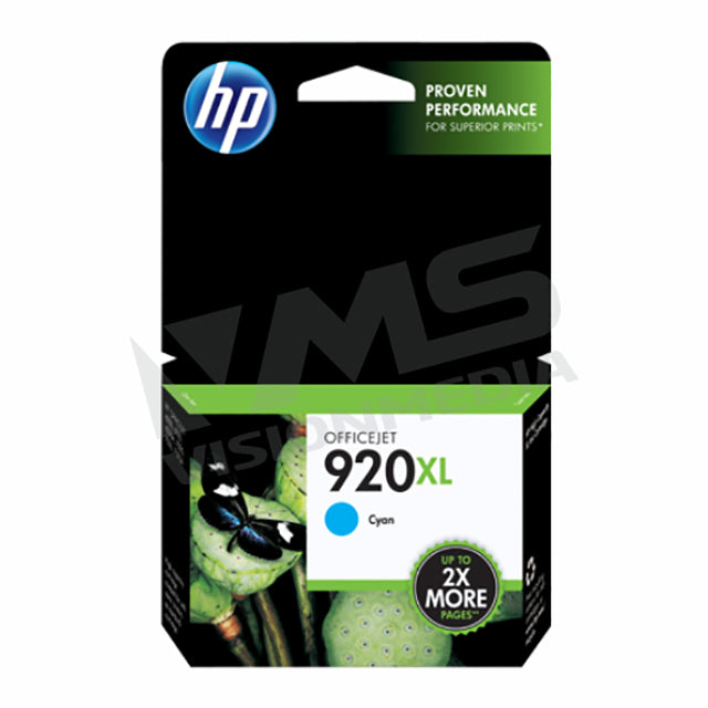 HP 920XL CYAN INK CARTRIDGE (CD972AA)