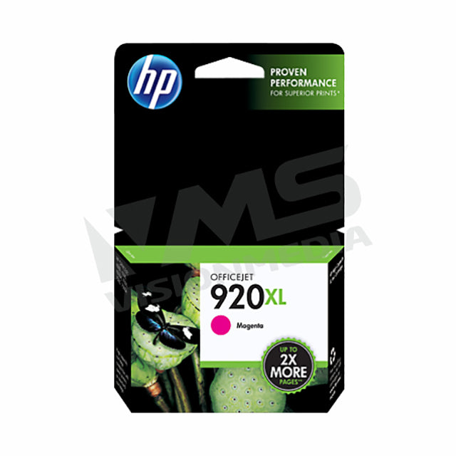 HP 920XL MAGENTA INK CARTRIDGE (CD973AA)