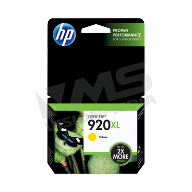 HP 920XL YELLOW INK CARTRIDGE (CD974AA)