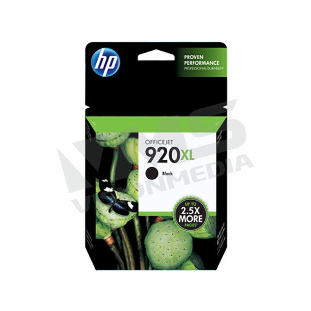 HP 920XL BLACK INK CARTRIDGE (CD975AA)