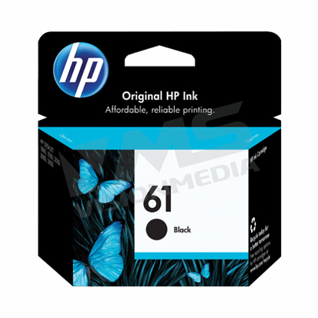 HP 61 BLACK INK CARTRIDGE (CH561WA)