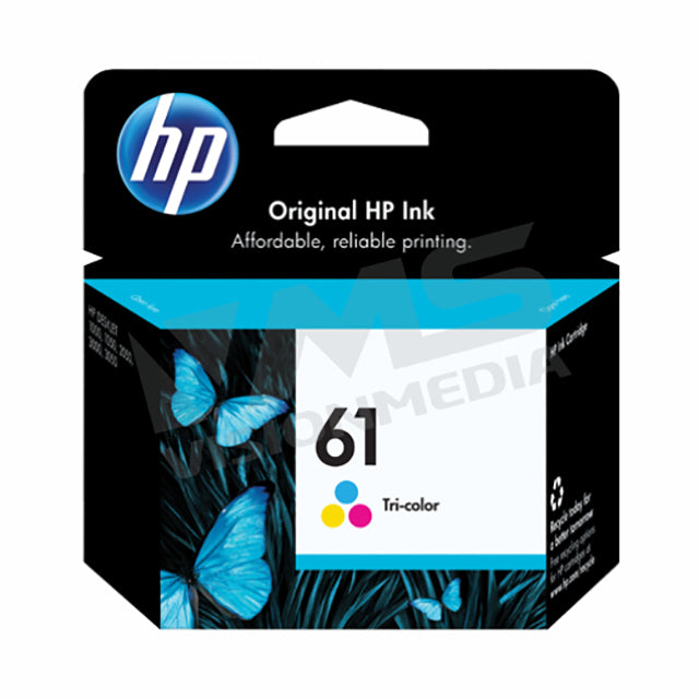 HP 61 TRI-COLOR INK CARTRIDGE (CH562WA)