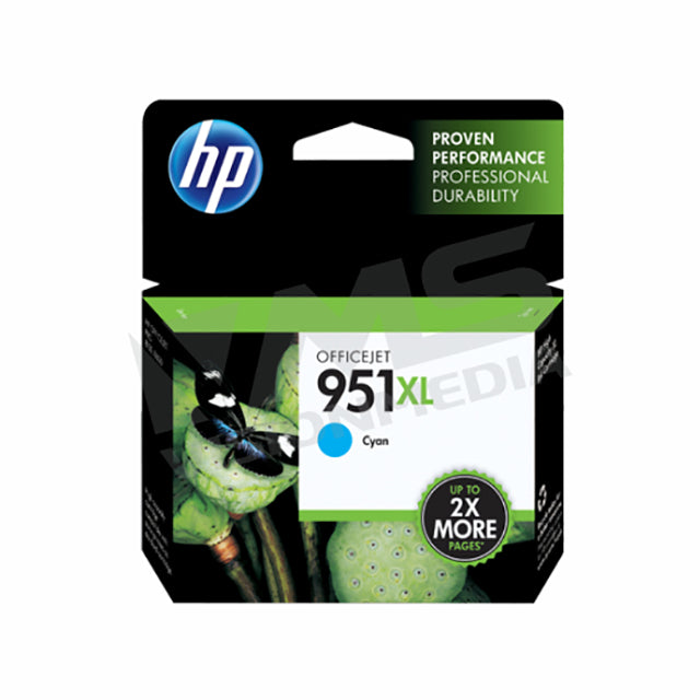 HP 951XL CYAN INK CARTRIDGE (CN046AA)