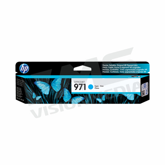 HP 971 CYAN INK CARTRIDGE (CN622AA)