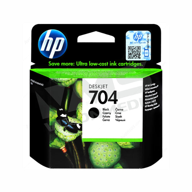 HP 704 BLACK INK CARTRDGE (CN692AA)