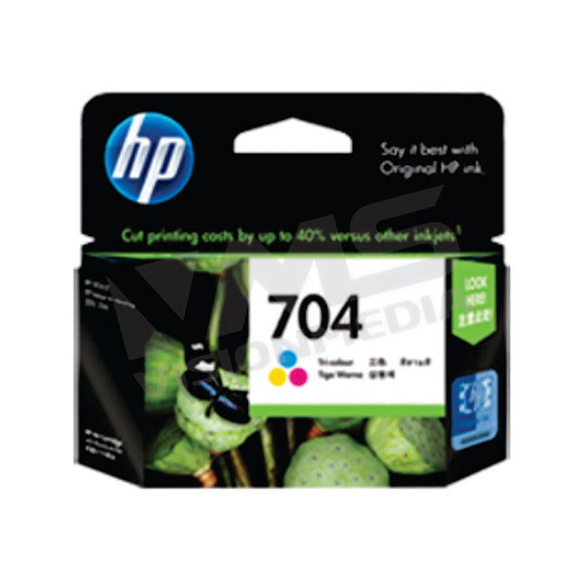 HP 704 TRI-COLOR INK CARTRDGE (CN693AA)