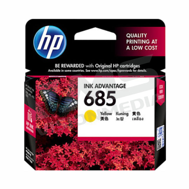 HP 685 YELLOW INK CARTRIDGE (CZ124AA)