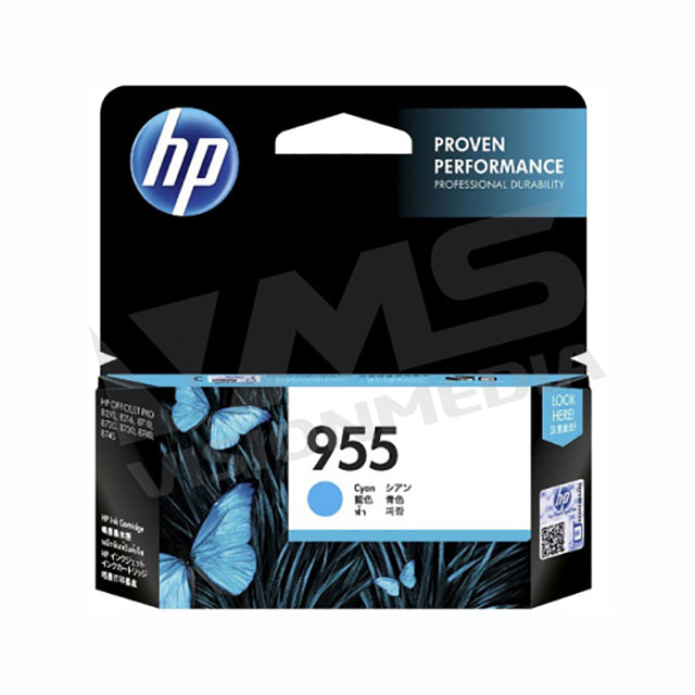 HP 955 CYAN INK CARTRIDGE (L0S51AA)