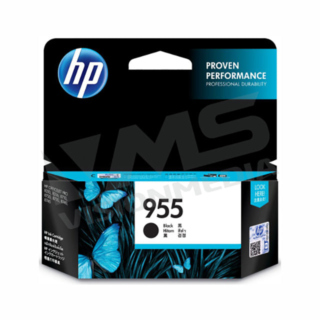 HP 955 BLACK INK CARTRIDGE (L0S60AA)