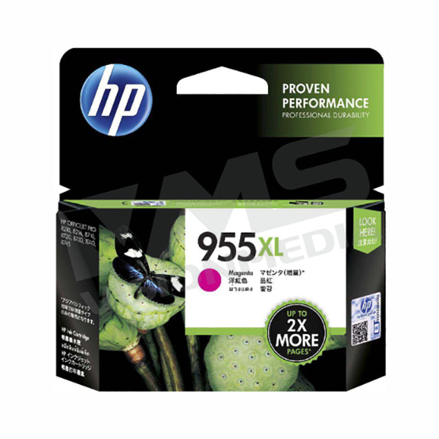 HP 955XL MAGENTA INK CARTRIDGE (L0S66AA)