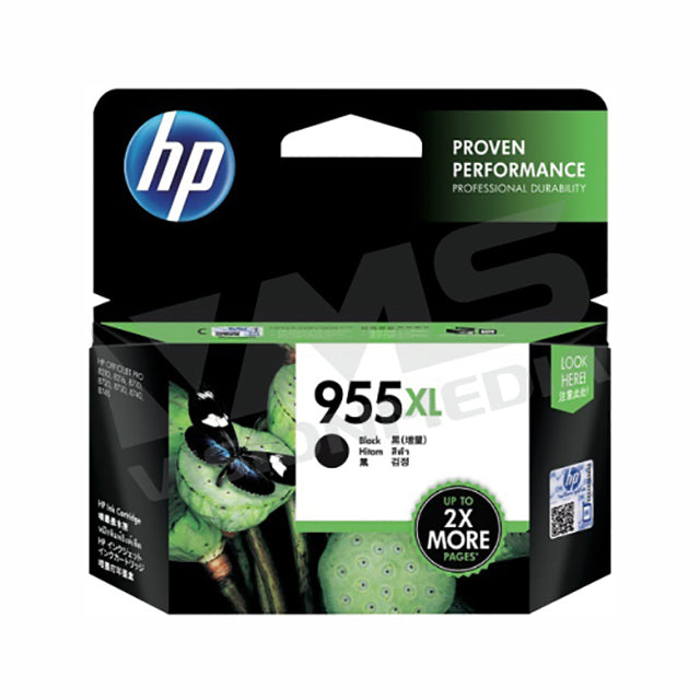 HP 955XL BLACK INK CARTRIDGE (L0S72AA)