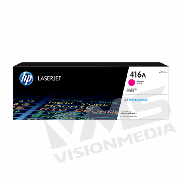 HP 416A MAGENTA TONER CARTRIDGE (W2043A)