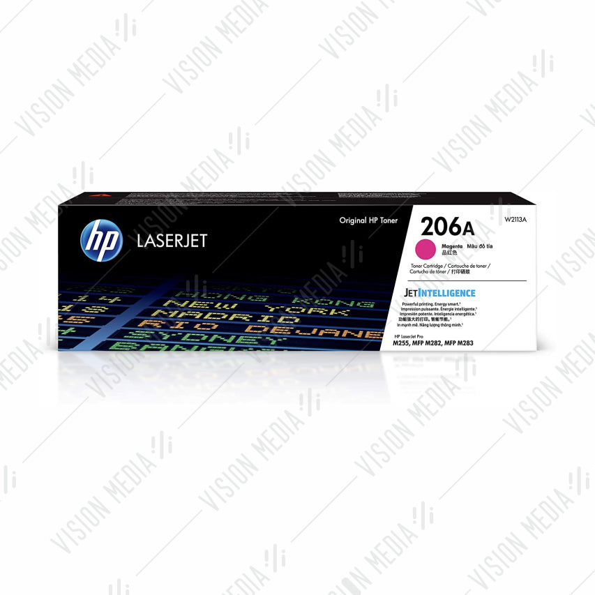 HP 206A MAGENTA LASERJET TONER CARTRIDGE (W2113A)