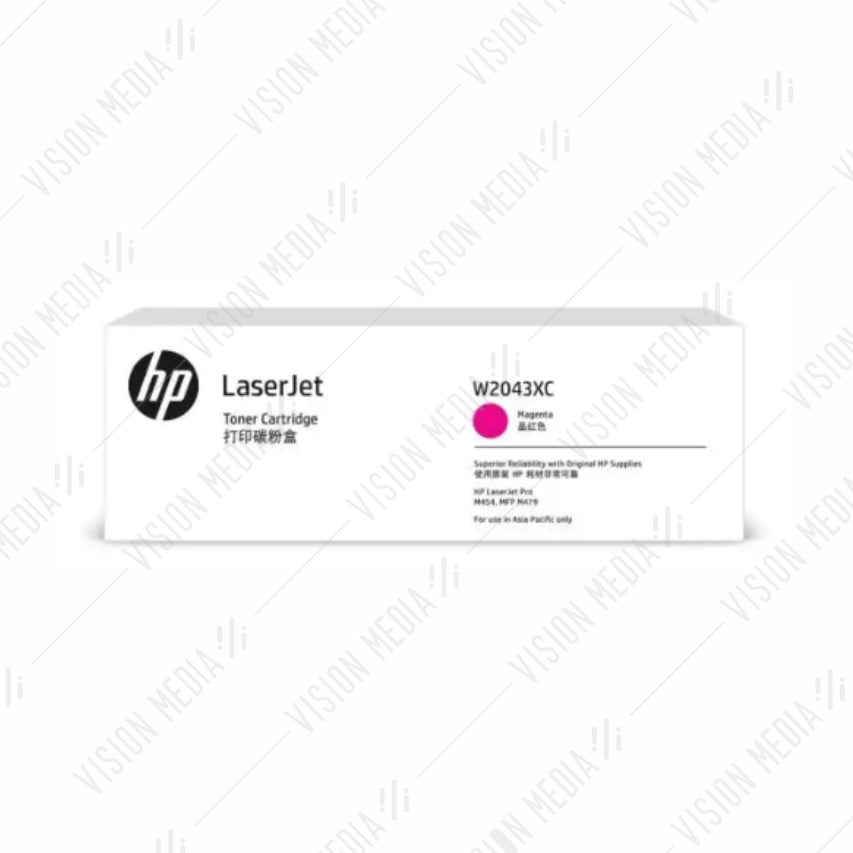 HP 416X MAGENTA CONTRACTUAL TONER CARTRIDGE (W2043XC)