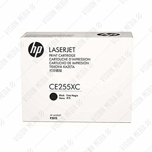 HP 55X HIGH YIELD BLACK CONTRACTUAL TONER CARTRIDGE (CE255XC)