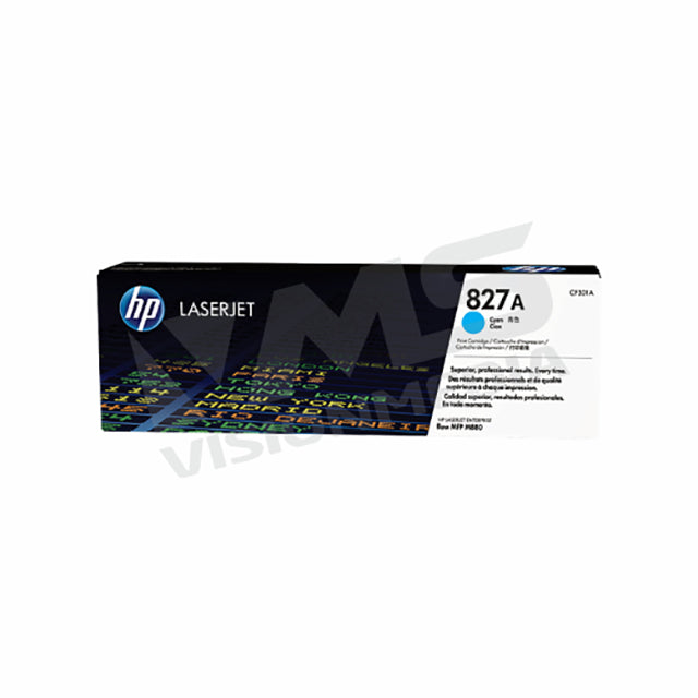 HP 827A CYAN TONER CARTRIDGE (CF301A)