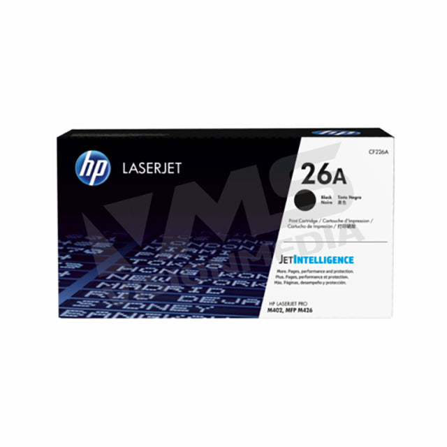 HP 26A BLACK TONER CARTRIDGE (CF226A)